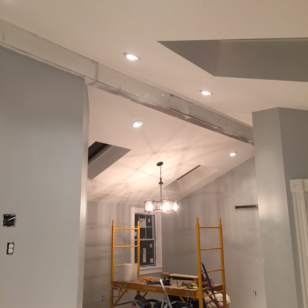 New Home Construction With Exposed Beam Ceilings - Barron Designs