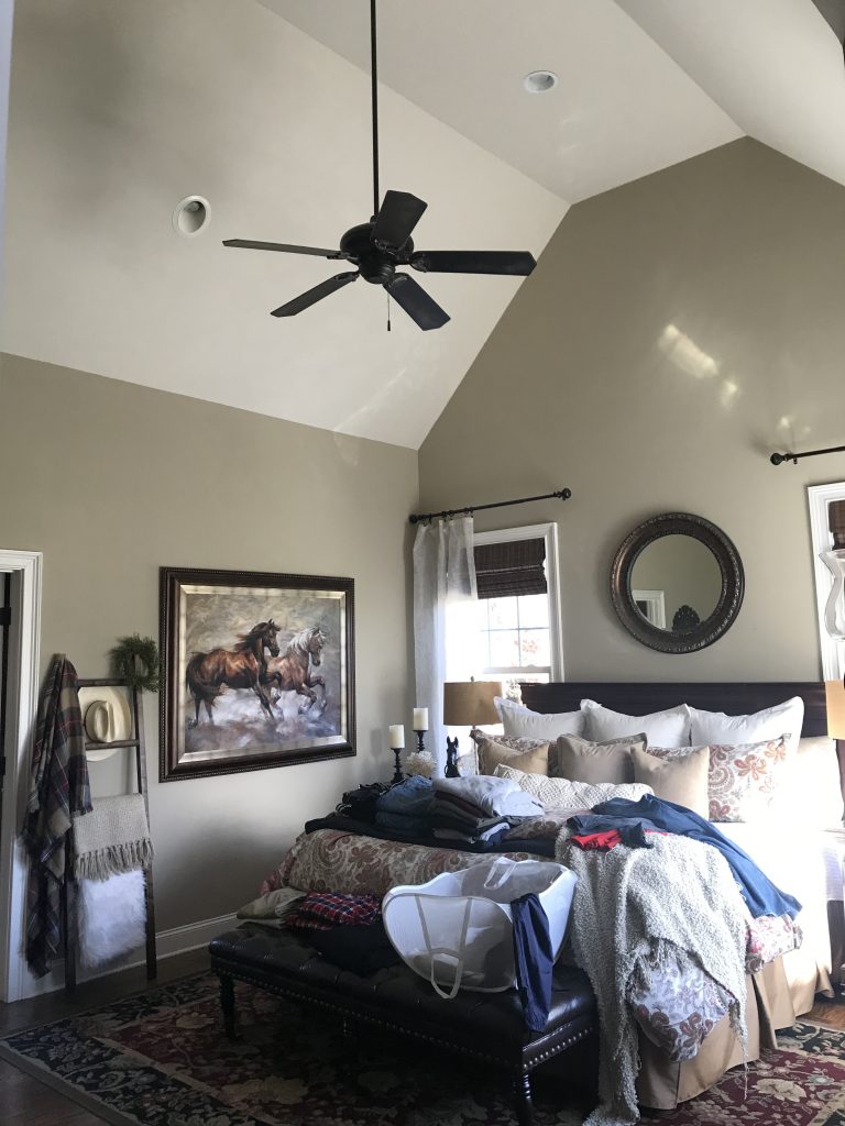 A Southwestern Style Bedroom Gets A Faux Update Barron Designs